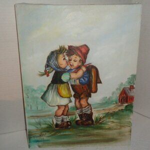 Original Oil Painting, On Canvas, 12 x 16" Singed Monaco